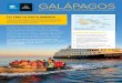 GALÁPAGOS - Adventure World · Offer based on return flights, SYD or MEL to Galapagos (GPS). For flights from Brisbane, Perth, Adelaide & Canberra supplements apply. Stopover’s
