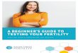 A BEGINNER’S GUIDE TO TESTING YOUR FERTILITY...Eggs and Your Fertility: Why Age Matters Most The egg is the largest cell in your body and you are born with all of the eggs you will