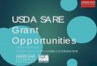 USDA SARE Grant Opportunities - University Of Marylandextension.umd.edu/sites/extension.umd.edu/files/_docs/programs/Grants/SARE...Read website content and download preproposal instructions