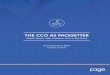 THE CCO AS PACESETTER - Arthur W. Page...desired action is usually a purchase decision. For CCOs, “CommTech” can support customer-facing work, but the same teams and tools can