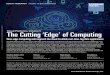 Cloud Platforms Volume 5 The Cutting “Edge” of Computing · 2019-03-22 · edge + cloud world, processing is therefore divided between the edge and the cloud, and fundamentally,