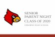 Senior Parent Night Class of 2020 · Senior week, senior picnic, 2 senior shirts, senior breakfast, graduation related expenses and more Payment plans available To pay, questions