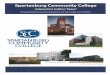 SPARTANBURG COMMUNITY COLLEGE...SPARTANBURG COMMUNITY COLLEGE Commission Members, Officers, Key Staff and Other Pertinent Information Audit Period July 1, 2017 – June 30, 2018 AREA