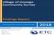 Village Oswego Community Survey · 2018 Village of Oswego Community Survey Executive Summary Purpose and Methodology ETC Institute administered a survey to residents of the Village