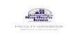 FACULTY HANDBOOK - University of Northern Iowa€¦ · The Faculty Handbook is the official statement of University of Northern Iowa (“University” or “UNI”) policy governing