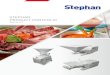 STEPHAN PRODUCT PORTFOLIO · products. EFFICIENT FINE GRINDING PERFECT CUTTING HOMOGENEOUS MIXING OPTIMAL POWDER DISPERSING STABLE EMULSIONS CONSTANT PRODUCT QUALITY EASY TO OPERATE