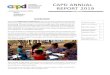 CAPD ANNUAL€¦ · OVERVIEW CAPD ANNUAL REPORT 2019 Inside this report: Report From the Board 1 Safe Water Program 2 Green Light Education Assistance Program 3 ... Amazonas implemented