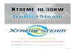 XTREME 10-30K€¦ · 2 of 38 rev. 06082012 MODELS XTREME – 10KW XTREME – 20KW XTREME – 30KW All steam boilers are built in accordance with ASME miniature boiler code. NOTE: