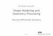 Shape Modeling and Geometry Processingcrl.ethz.ch/teaching/shape-modeling-18/lectures/04_DDG.pdf · Differential Geometry Basics Roi Poranne 14 continuous 1-1 mapping u v If a sufficiently