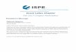 Great Lakes Chapter - ISPE 2017 ISPE Newsletter GL Chapter.pdfon’t orget the ISP Annual Meeting & xpo We are hoping to have as many of the Great Lakes hapter members attend and have
