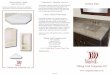 Vanity Tops - Viking Sink Top Brochure.pdf · Decorate your bathroom with our color coordinated shower bases, wall panels, tub decks and accessories. Viking Sink Company LLC Revised