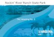 Rockin’ River Ranch State Park · Rockin’ River Ranch State Park Subtotals Projected Revenue $820,950 Projected Expenditure $471,600 Difference $349,350 . Concept Alternative
