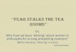 “Fear stalks the tea rooms”•Adams & Balfour [s work on Administrative Evil [ ... The Lucifer Effect: Understanding How Good People Turn Evil (2006) Adams and Balfour ... Look,