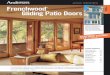 Frenchwood Gliding Patio Doors - American Windows & Sidingamericanwindowssiding.com/yahoo_site_admin1/assets/...• Painting and staining may cause damage to rigid vinyl. • Products