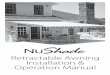 Retractable Awning Installation & Operation 2016-03-18¢  investment, be certain to familiarize yourself