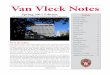 Van Vleck Notes Spring 2011 Van Vleck Notes · 2019-07-31 · Special Lectures 9 Other News 10 REU 10 Retirements 11 Annual Reunion 12 2010 PhDs 13 ... mapping class groups, geometric