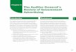 2007 Annual Report of the Office of the Auditor General of ... · 441 Chapter 6 Chapter 6 The Auditor General’s Review of Government Advertising Introduction The Auditor General’s