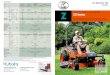 KUBOTA Z KUBOTA ZERO-TURN MOWER ZD Series...Mowing deck with smoother airflow and more powerful rotation Improved fuel efficiency* The ZD Series does more on less fuel, thanks to the