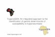 TrypanoGEN: An integrated approach to the identification ... TrypanoGEN: An integrated approach to the