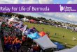 Relay For Life of Bermuda · 2020-02-19 · Relay For Life • 1985, Dr. Gordy Klatt walked on a track in Washington, USA for 24 hours • Raising awareness and $27,000 for the American