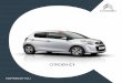CITROËN C1 · 2018-10-11 · DESIGN Weaving through the city streets, Citroën C1 has the style, poise and charisma to stand out from the crowds. Its dynamic prile is available in