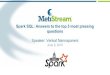 Speaker: Venkat Nannapaneni questions Spark SQL: Answers to …files.meetup.com/14077672/Spark SQL - Answers to the top... · 2016-06-10 · No single SQL-on-Hadoop engine is best