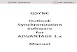 QSYNC Outlook Synchronization Software ADVANTAGE 1 · The QSYNC software is a windows tool to synchronize Outlook contacts with the mobile phone ADVANTAGE 1.x. The program is able