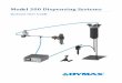 Model 300 Dispensing Systems User Guide - Dymax · Pressurizing the components in the dispensing system beyond the maximum recommended pressure can result in the rupturing of components