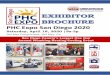 EXHIBITOR BROCHURE ... EXHIBITOR BROCHURE PHC Expo San Diego 2020 Saturday, April 18, 2020 |9a-3p Del Mar Fairgrounds, Del Mar, CA San Diego County’s Largest One Day Annual Plumbing-Heating-Cooling