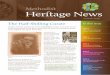 Methodist Heritage News · 2 Herfiage News Autumn 2016 Editorial W elcome to the autumn 2016 issue of Heritage News.A particular welcome to Owen Roberts, the new Methodist Heritage