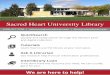 Sacred Heart University Library...Sacred Heart University Library (203) 371-7726 | reference@sacredheart.edu | library.sacredheart.edu QuickSearch Quickly and easily search through