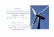 Michigan Wind Energy Resource Zones Board: Wind Powering ... · Increased Energy Efficiency and 20% New Renewable Energy Could Stabilize and Reduce Energy Costs with 20,000+ MW of