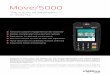 Move/5000 - Ingenico · Move/5000 The future of payments is mobility Enhanced customer engagement on the shop floor Enables multiple alternative payment methods Sleek design for high-end