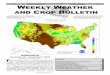weather WEEKLY WEATHER AND CROP BULLETIN · 2018-12-04 · (Continued from front cover) livestock, and hampered post- ... NORMAL SINCE DEC 1 TOTAL, IN., SINCE JAN 1PCT. NORMAL AVERAGE