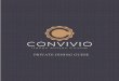 PRIVATE DINING GUIDE - Convivio · 2020-04-26 · Family Style & Buffet. You can choose from an assortment of salads, pastas and entreés from our banquet menu. Meals will . be served
