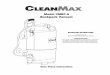 C LEANMAX...not fit the outlet, have a proper outlet installed by a qualified electrician. This appliance is for use on a normal 120 volt circuit, and has a grounded plug that looks