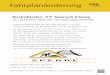 Fahrplanänderung - Kundeninformation der ÖBB-Personenverkehr … · 2020-04-07 · Seite 1 Zug km Klasse von 0,0 Bischofshofen o Bischofshofen Bahnhof Pöham Bahnhof Hüttau Bahnhof
