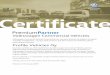 Volkswagen Commer cial Vehicles · 2019-06-19 · Certificate Volkswagen Commer cial Vehicles Volkswagen Commercial Vehicles PremiumPartner members provide the highest standards of