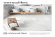 versailles - National Tiles · 2020-02-26 · Floor: Versailles Calacatta 600x600mm Inspired by the numerous and distinct marbles used for the ornate interiors of Versailles palace,
