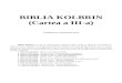 BIBLIA KOLBRIN - Cartea a III-a: ”Cartea pergamentelor”
