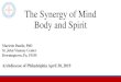 The Synergy of Mind Body and Spirit - archdiocese-phl.org€¦ · The Synergy of Mind Body and Spirit Mariette Danilo, PhD St. John Vianney Center Downingtown, Pa. 19335 Archdiocese