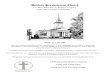 Bedford Presbyterian Church · PDF file 2020-06-28 · Bedford Presbyterian Church 105 West Main Street, Bedford, Virginia From 1844 to 2020 (176 Years) Week of June 28th We will continue