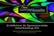 Exhibitor & Sponsorship Marketing Kit MARCH · and pen to keep them organized. Attendees will see your company logo every time they take a note. After the show, attendees will continue