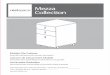 Mezza Collection - OfficeMax · Consulte sus instrucciones para el peso maximo permitido. Coloque artículos dentro de las gavetas o sobre las repisas empezando de abajo hacia arriba