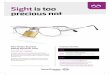 Sight is too precious not to protect - Amazon Web …...Sight is too precious not to protect The Vision Express Safety Eyewear Plan At Vision Express we have protective prescription