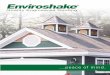 Quality Engineered Roofing Enviroshakewicksroofing.com/Manufacturers/shake alternatives/Enviroshakes.pdf · Quality Engineered Roofing ... Curtis Installations – Abbotsford, B.C
