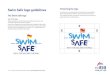 Swim Safe logo guidelines Protecting the logowidgets/swimsafe/marketing... · The Swim Safe logo Use of the logo Where possible, use the full colour vertical format as shown, and