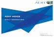 ADIT VOICE - Tax Adviser...1 t 21 2 1 t 21 3 Contents ADIT Voice Issue 1 – September 2016 CHAIR’S VIEW Jim Robertson VP Tax Americas, Shell Chair, ADIT academic board and committee