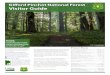 Gifford Pinchot National Forest Visitor Guide...The U.S. Forest Service administers national forest lands for outdoor recreation, timber, watersheds, range, fish and wildlife. From