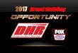 Let’s Build Something Together! DHR Sponsor...•FOX Sports HD and broadcast simultaneously on FOX Network TV 41 NHRA Race Day television magazine shows • Nine-month racing schedule